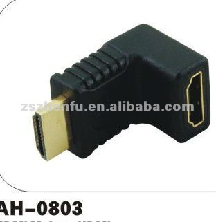 90 degree HDMI Adaptor With Gold Plated