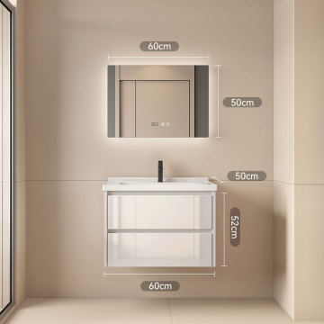 Luxury Solid Wood Bathroom Vanity - Hotel Style Equipment