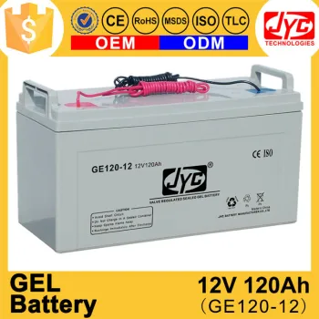 Low discharge rate sealed 12v 120ah solar batteries for solar system 5kw