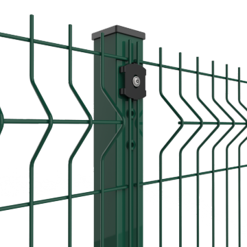 Modern Garden Fence Solution com design de malha à prova de ferrugem