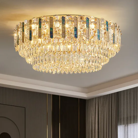 Nordic Modern Simple Crystal LED Ceiling Light