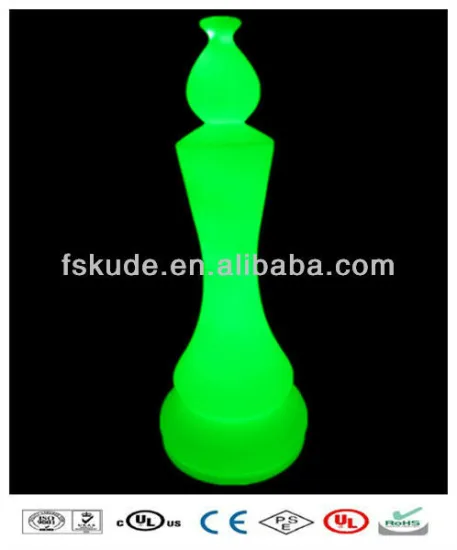 Outdoor Standing Lamps,Waterproof LED Plastic Glowing Lamp