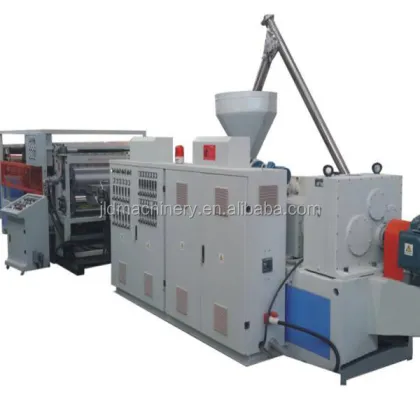 JLD 300kg/Hr Plastic PVC Corrugated Roofing Sheet Making Machine