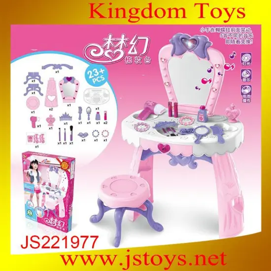 wholesale dressing table toy with light and sound for wholesale