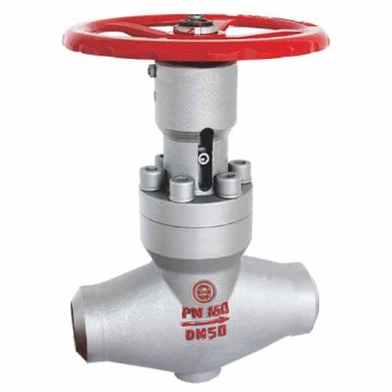 High-pressure balanced throttle globe valve