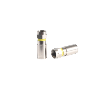 RJ6 RJ11 Compression F Connector for RG6 Coax Cable: Enhancing Your Cable Connections
