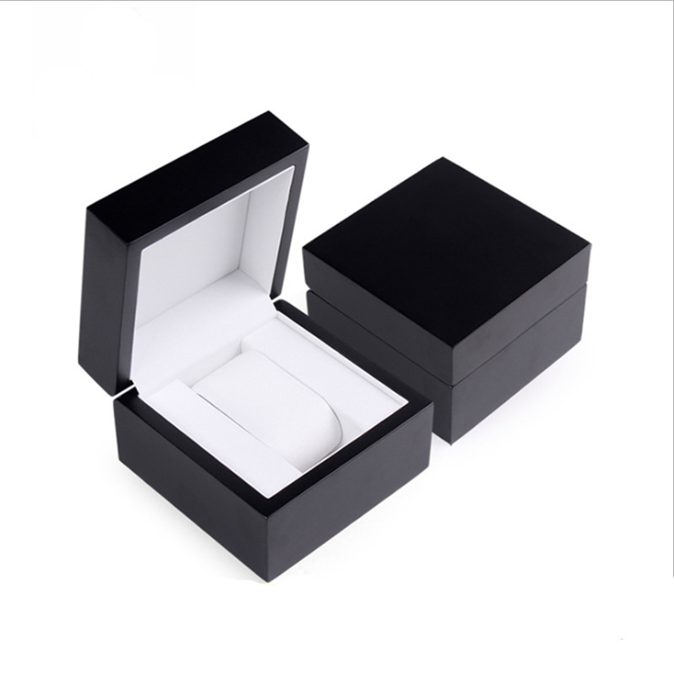 Wholesale Concise Style Square Wood Watch Box Luxury