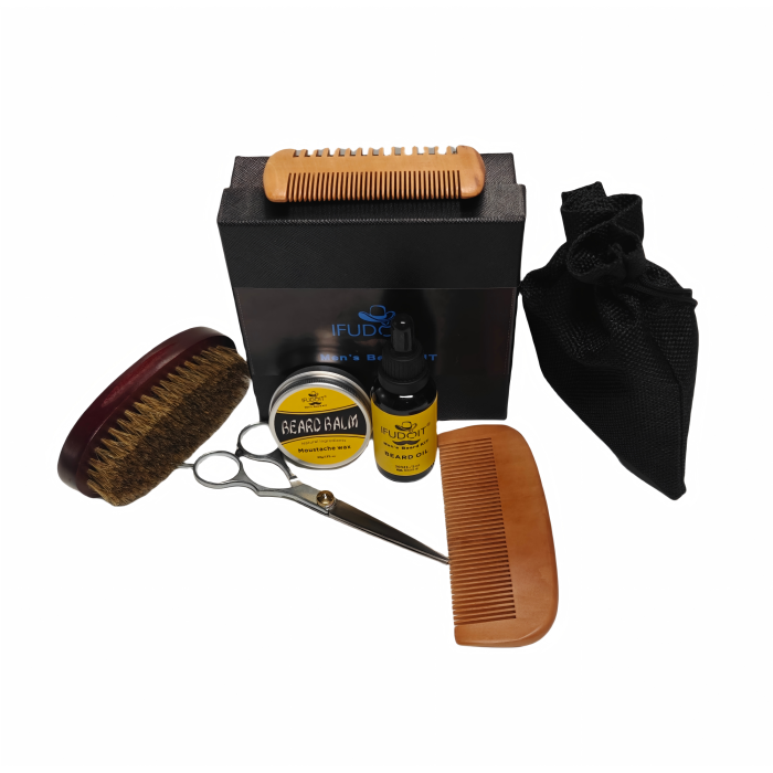 Kit de preparación para el cabello facial para hombres del juego para hombres