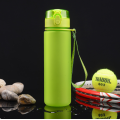 Plastic Bouncing Portable Sports Water Bottle with Handle