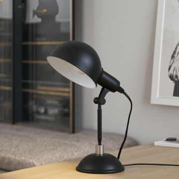 Modern Industrial Metal Study Office Table Lamp