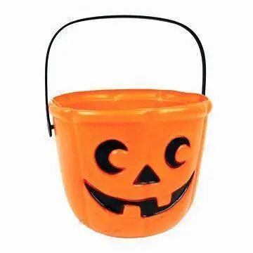 Led lighted halloween buckets halloween light