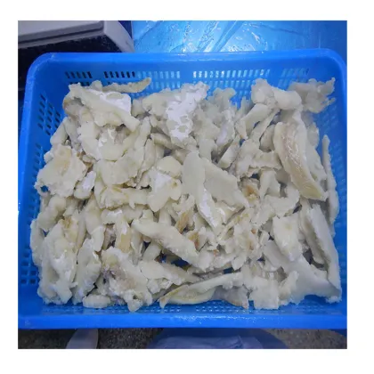 High Quality Desalted Pacific Cod Fish Slice Frozen Desalted Pacific Cod