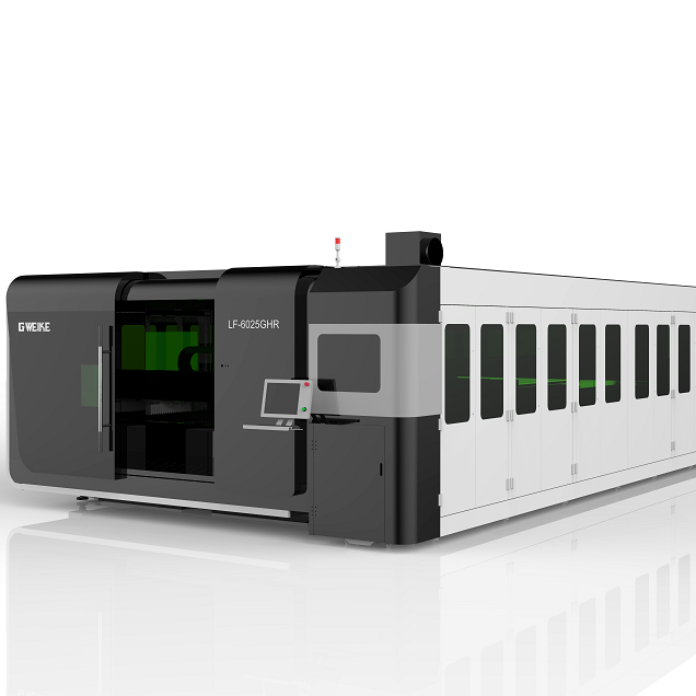 Máquina de corte de chapas de chapas de laser de fibra