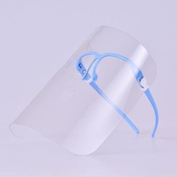 Reusable PET Anti Fog face shield with Glasses