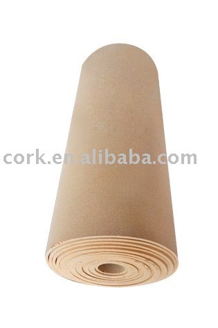 cork insulations, Cork Board Roll for flooring underlayment, Cork Underlayment Flooring