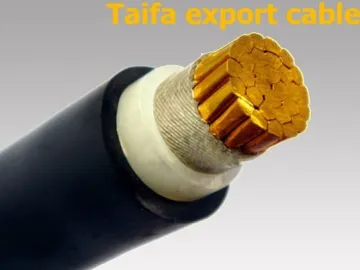 PVC insulated and sheathed power cable