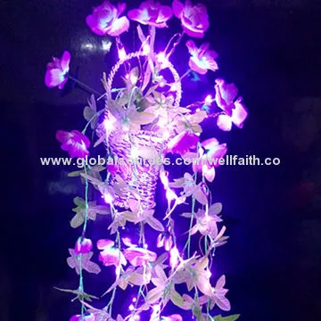 Copper Wire LED Vines String Light with 2m, 20 LED Bulbs and Transformer Operated
