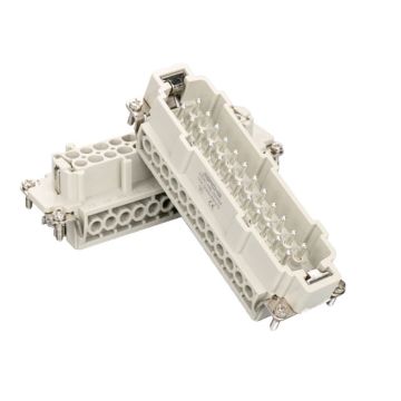 El conector de enchufe de enchufe de aviación de la serie