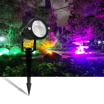 Foto Senor Landscape Spotlight a LED all&#39;aperto con Spike