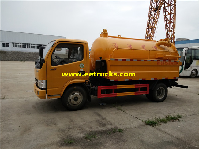 2.5 CBM Sewer Cleaning Trucks