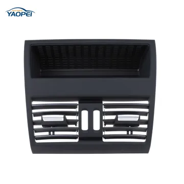 Black Rear AC Vent Grill for BMW 5 Series F10 F11 2010-2016