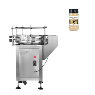 Rotary Bottle Accumulation and Unscrambling Table for Packaging