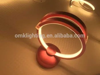 Alibaba new products 14w DECORATIVE ringlike led wall lamp