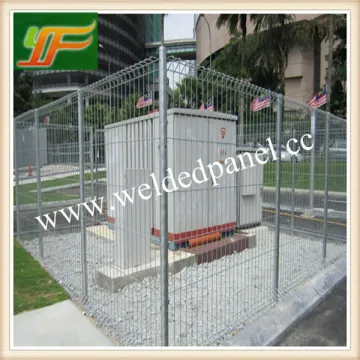 Hot Dipped Galvanized Wall Fence Design/Roll Top Mesh Fencing (Factory)