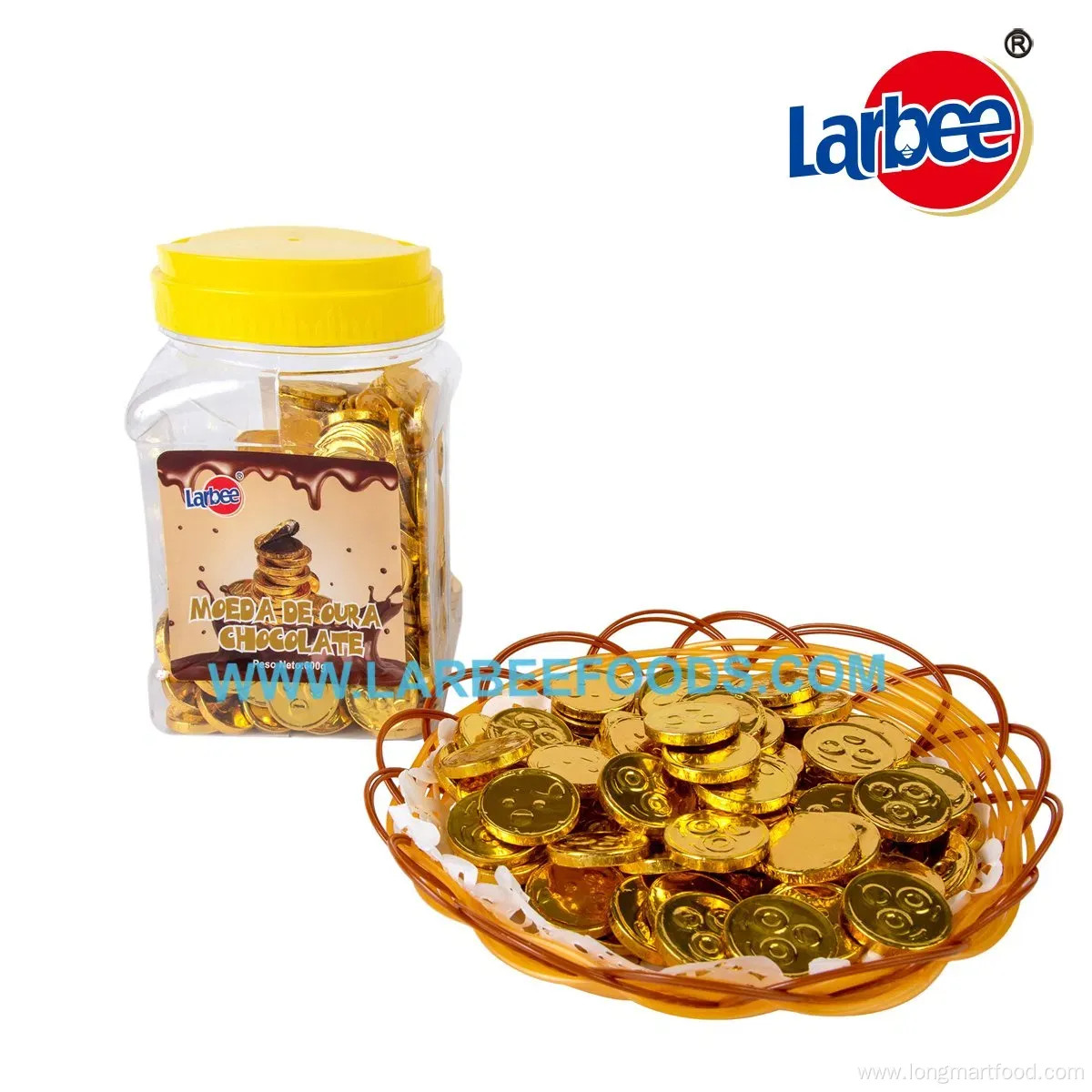 Gold Coins Chocolate in Jar Wholesale