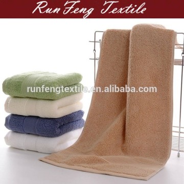 Wholesale bathroom 100% cotton plain color hand towel
