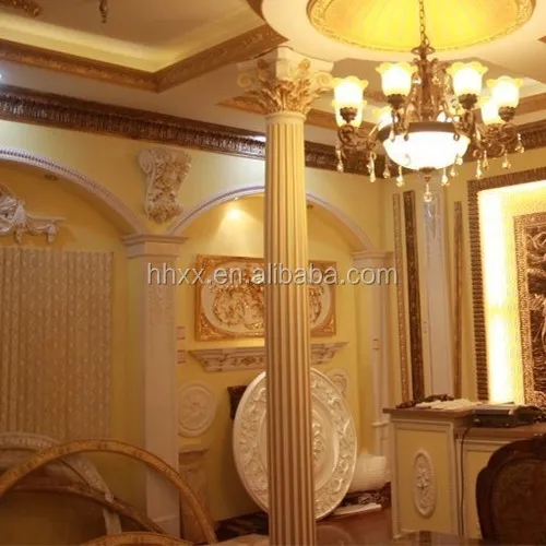 China Modern Interior Decoration Living Room Roman Pillar Moulding