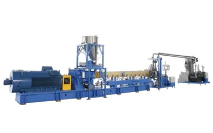 Petrochemical powder granulation and powder modification