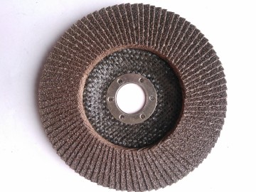 High quality abrasive flap disc with fiber backing pad