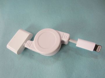 Standard Usb Cable Iphone 5 Lightning To 30 Pin Adapter , Data Transfer