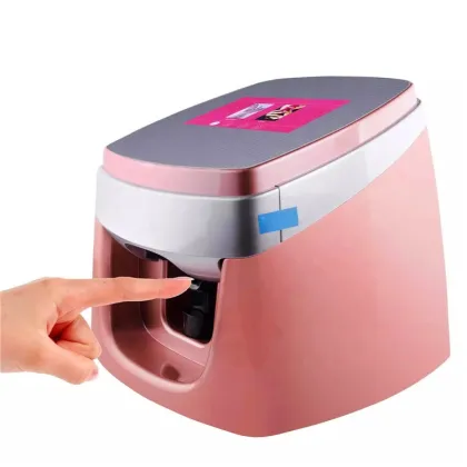 Smart 3D Nail Printer: Portable DIY Machine for Intelligent Nail Art Design