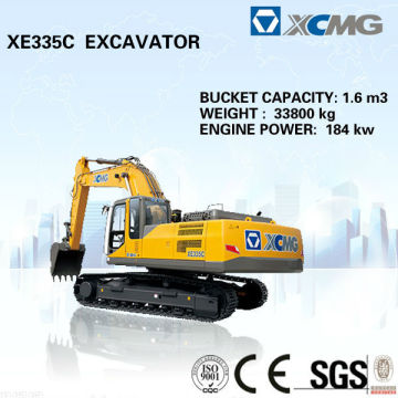 Chinese XCMG excavator of 34 ton crawler excavator for sale