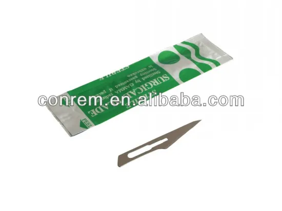 High quality Carbon or stainless steel disposable surgical blade