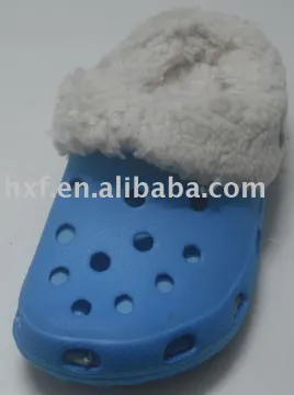 fur lining clogs