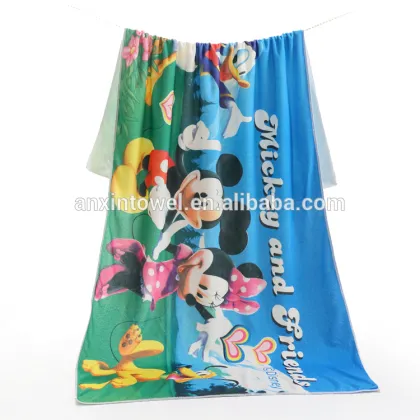 Vintage 100% Microfiber brand name beach towels