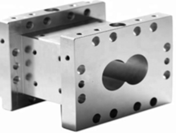 Barrel of twin screw extruder