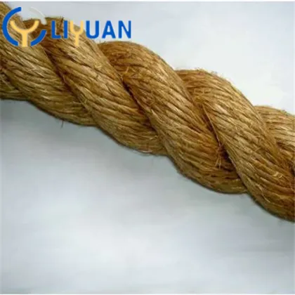 Twisted nature color jute rope