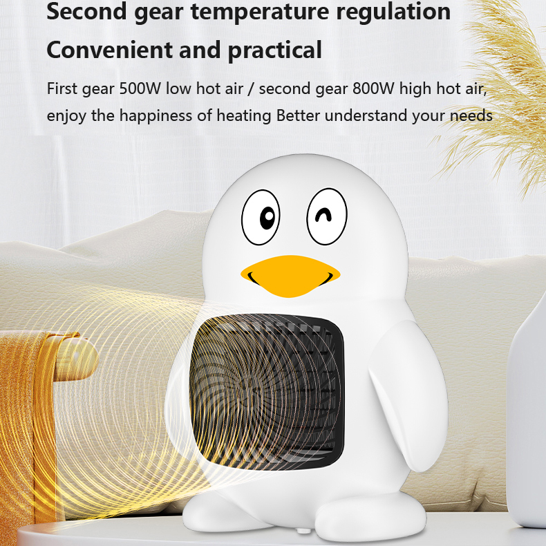 Réchauffeur de pingouin en céramique ptc à air chaud pour sauna