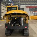 6 ton steel crawler excavator with cab