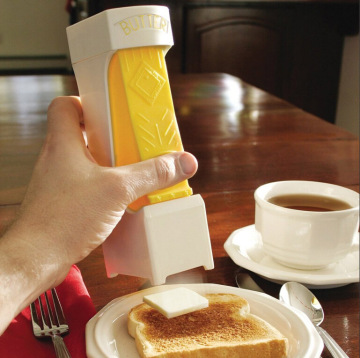 One Click Butter Cheese Cutter Dispenser for Easy Bread, Cake, and Cookie Making