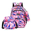 3 Pieces of Cartoon School Backpack