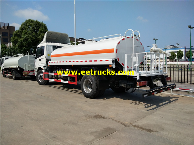 7500 Litres Spray Water Tanker Trucks