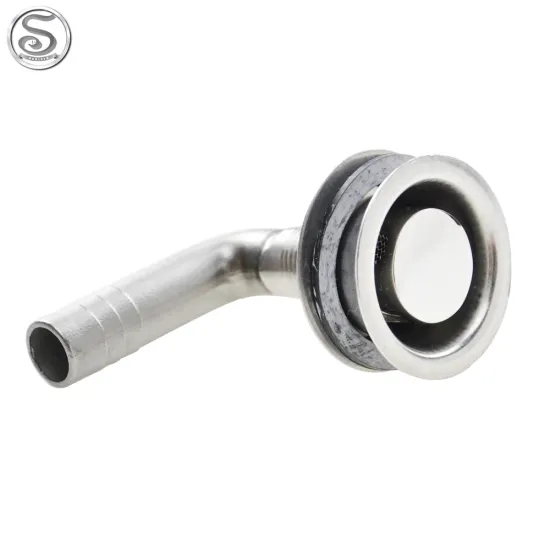 Stainless Steel Marine Yacht Accessories: Bowl Curved Air Outlet and Fuel Tank Ventilated Hole
