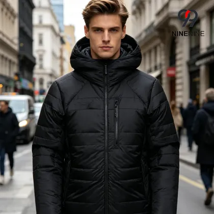 Advanced Down IN Hooded Jacket Men