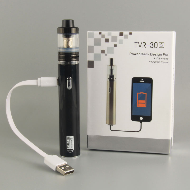 Ikhithi yebhokisi lemikhiqizo ethrendayo ka-2018 30W ukudayiswa okushisayo kukagwayi we-electronic vape mod wholesale e-cigarette eshajwayo