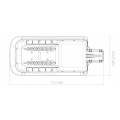 Efficient Solar Light for Urban Street Illumination